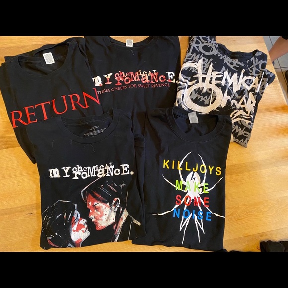 My Chemical Romance T-shirt lot. - Picture 3 of 3
